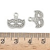 Alloy Rhinestone Pendants ENAM-I073-04P-02-3