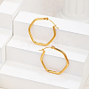 Stainless Steel Hoop Earring WW8824-2