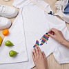 16 Sheets 16 Style Heat Transfer Vinyl Sheets DIY-SZ0003-25-6