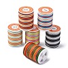 Segment Dyed Twisted Waxed Polyester Cord YC-C003-01-1
