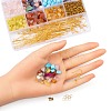 DIY Mixed Stone Chip Beads Earrings Making Kit DIY-FS0002-38-4