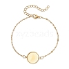 304 Stainless Steel Cable Chain Satellite Chain Bracelet Making BJEW-JB13163-04-2