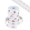   10 Yards Cotton Ribbons with Brass Eyelet Rings OCOR-PH0002-18B-1