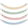 8Pcs 4 Colors Acrylic Boot Strap Chains FIND-GO00003-1