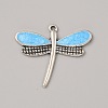 Ocean Theme Alloy Enamel Pendants ENAM-CJC0022-14H-AS-1