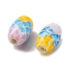 Two Tone Handmade Lampwork Beads LAMP-K042-01H-2