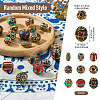 Handmade Tibetan Style Beads TIBEB-TAC0003-01-5