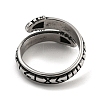 304 Stainless Steel Open Rings RJEW-B055-11AS-3