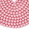 Eco-Friendly Dyed  Glass Pearl Round Beads Strands HY-A002-8mm-RB109-5