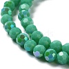 Opaque Glass Beads Strands EGLA-A035-P6mm-L13-3