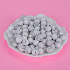Round Silicone Focal Beads SI-JX0046A-63-3