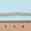 Baking Painted Pearlized Glass Pearl Round Bead Strands HY-Q003-4mm-02-5