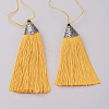 Nylon Tassels Big Pendant Decorations HJEW-G010-A-2