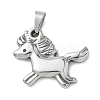 304 Stainless Steel Pendants STAS-B141-01B-P-1