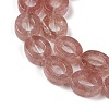 Natural Strawberry Quartz Beads Strands G-M439-A11-01-3