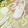 4 Pairs Plush Cloth Shoelaces AJEW-HY0002-72A-2