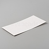 Rectangle Paper Sublimation Car Coaster Display Cards CDIS-WH0024-18B-01-2