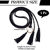 Handmade Imitation Leather Braided Rope Tie Belts AJEW-WH20006-398A-2