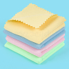 8Pcs 4 Colors Microfiber Musical Instrument Pipe Cleaning Cloth AJEW-CN0004-28-6