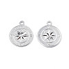 Non-Tarnish 304 Stainless Steel Pendants STAS-T063-187P-3