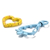 Spray Painted Alloy Clasps Set FIND-XCP0002-44-3