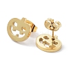 304 Stainless Steel Stud Earrings for Halloween LS-EJEW-H136-07G-2