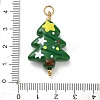 Christmas Handmade Lampwork Pendants LS-STAS-C147-03B-3