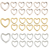 45Pcs 3 Colors CCB Plastic Beads Frames FIND-YW0005-27-1