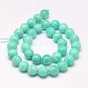 Natural Amazonite Bead Strands G-P204-02-12mm-2