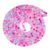 Resin Beads Bracelets BJEW-TAC0080-01A-1