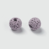 Unwaxed Natural Lava Rock Beads X-G-F325-8mm-A03-2