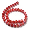 Dyed Natural Jade Beads Strands G-F764-03D-3