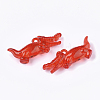 Transparent Acrylic Pendants TACR-S133-106-2