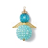 Seed Beads Alloy Pendants PALLOY-MZ00284-02-1