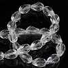 Transparent Glass Beads Strands GLAA-WH0030-32C-14-1