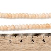 Dyed Natural Malaysia Jade Rondelle Beads Strands G-E316-2x4mm-36-3