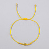 Adjustable Nylon Cord Braided Bracelets AV3788-4-2