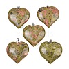 Natural Unakite Pendants GG-K002-04S-1