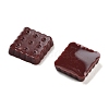 Luminous Resin Imitation Chocolate Decoden Cabochons RESI-K036-28A-02-2