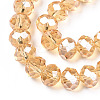 Electroplate Glass Beads Strands LS-EGLA-A034-T6mm-A30-2