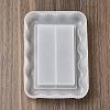 Rectangle DIY Quicksand Serving Tray Silicone Molds DIY-G109-05C-3