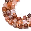 Natural Red Rabbit Hair Rutilated Quartz Beads Strands GG-CBAC972-A12-01-3