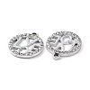 Alloy Crystal Rhinestone Pendants ALRI-C008-21P-3