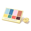 Golden Alloy Brooches JEWB-K020-01E-G-3