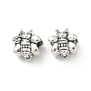 Alloy European Beads X-PALLOY-S079-078AS-2