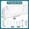 Acrylic Wall Mounted Display Stands ODIS-WH0043-95-2