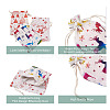 24Pcs 12 Style Christmas Theme Cotton Fabric Cloth Bag ABAG-MB0001-01-12