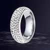 201 Stainless Steel Finger Rings for Women WGAEC69-06-1