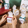 30 Sets 3 Colors Chair Shape Romantic Wedding Candy Box CON-FW0001-01-6