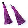 Polyester Tassel Big Pendants Decoration AJEW-S059-04-1